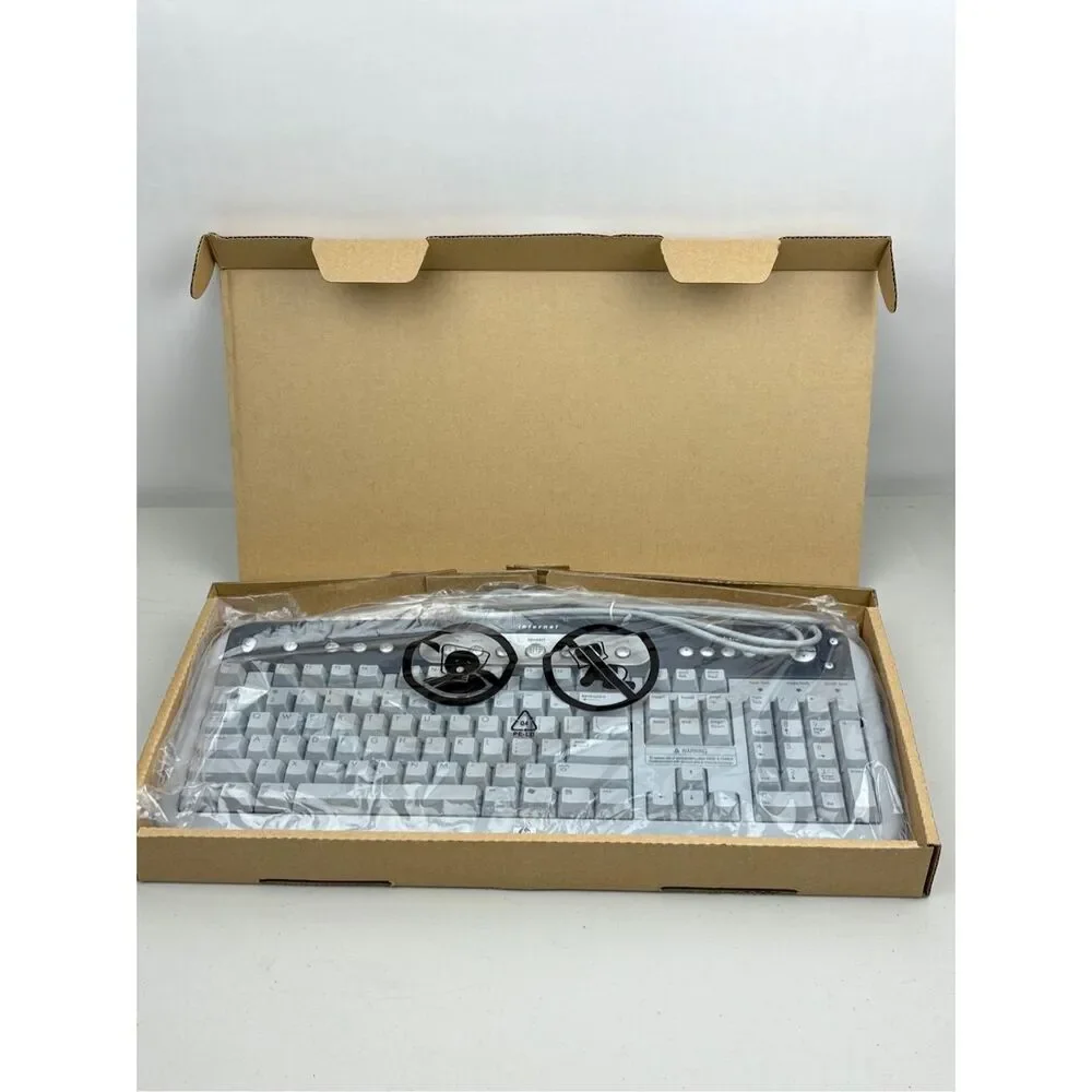 NOS New Old Stock HP Model 5181 Wired Multimedia Computer Keyboard Open Box